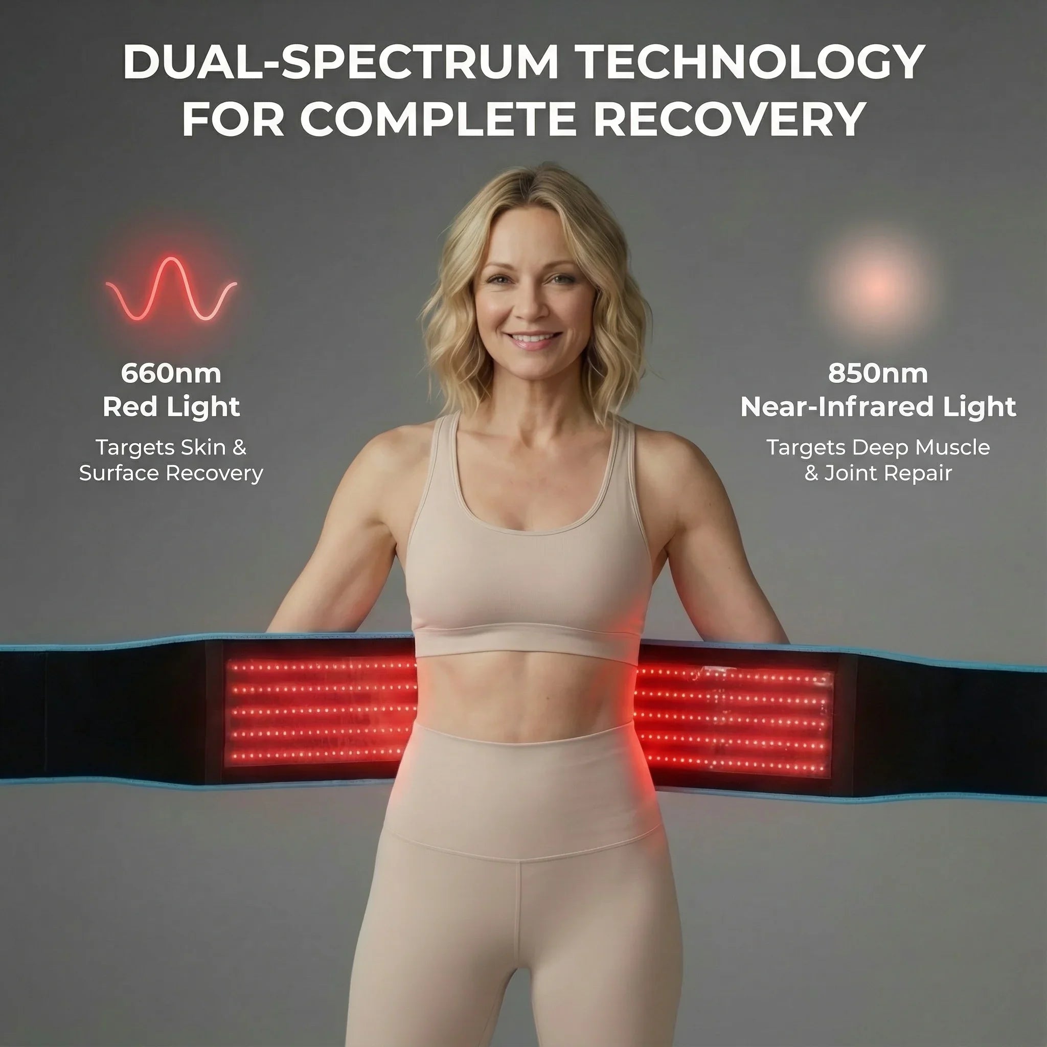 Red Light Therapy Recovery Belt