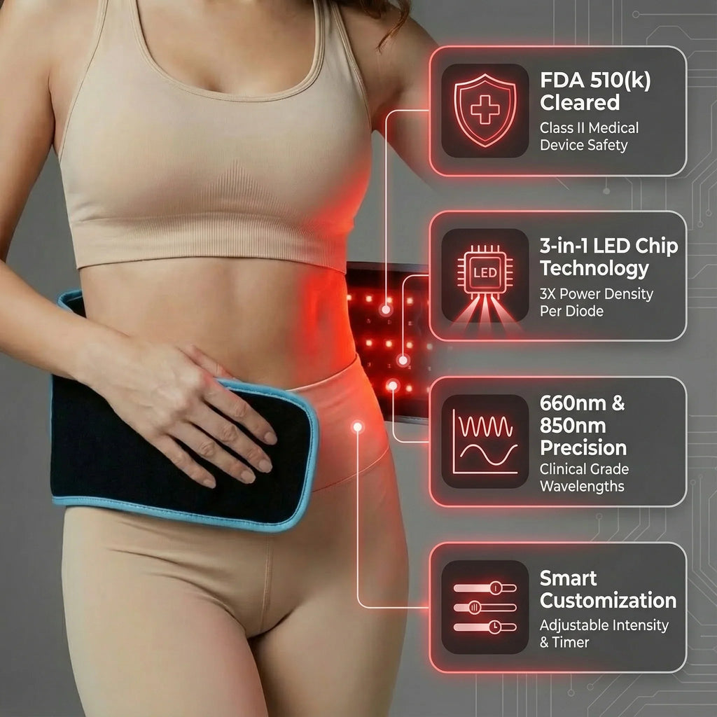 Red Light Therapy Recovery Belt