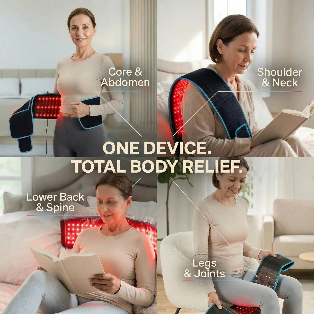 Red Light Therapy Recovery Belt